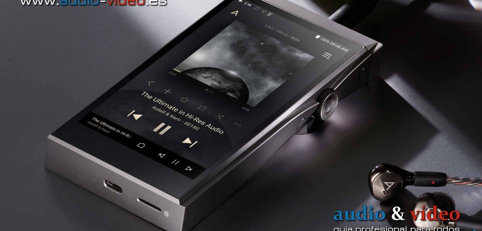 Astell&Kern A&futura SE180 – reproductor portátil Alta Resolución (Hi-Res)