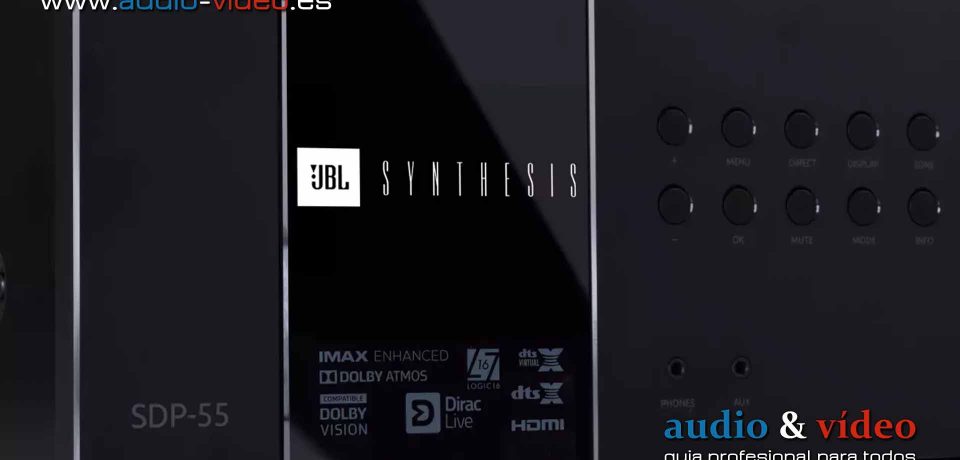 El procesador JBL Synthesis SDP-55 y el AVR SDR-35 ya están disponibles por separado