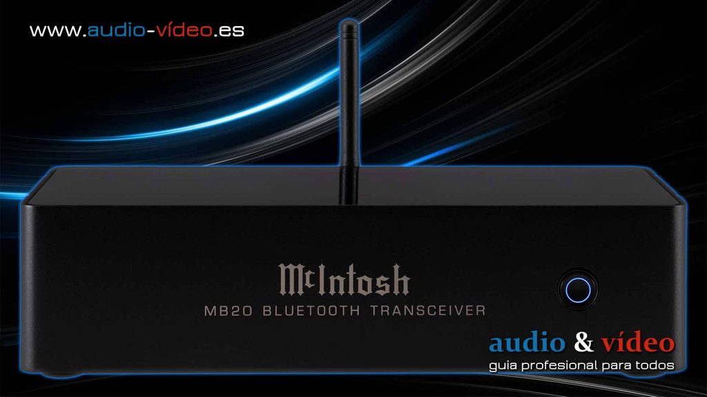 Transceptor Bluetooth MB20 de McIntosh - frente