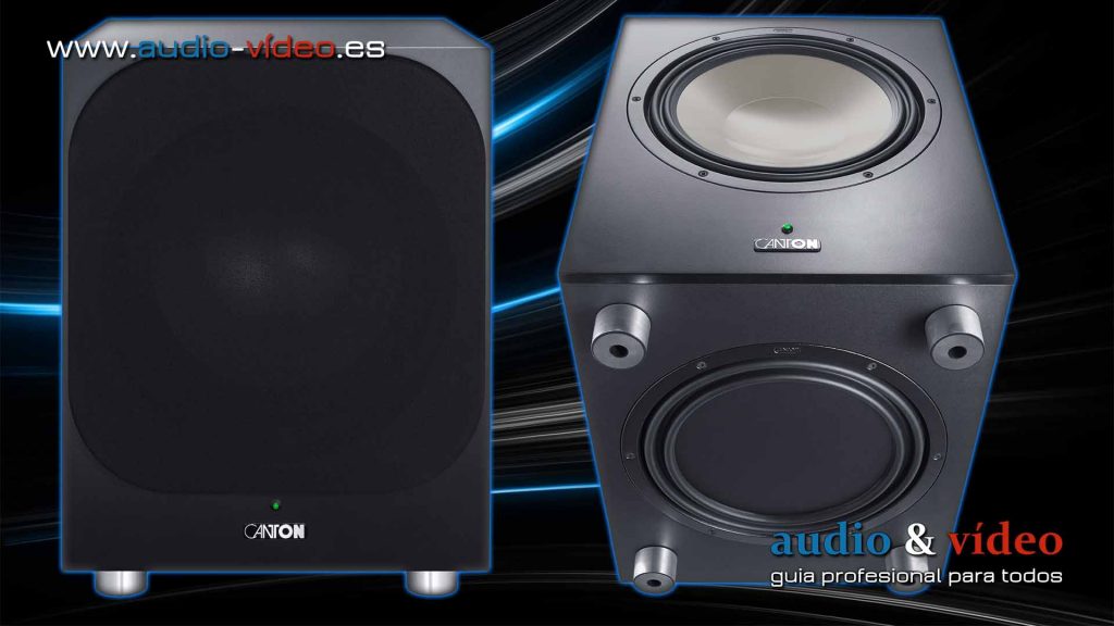 Canton Power Sub 12, 10 ,8 - subwoofer activo, frente, bass - reflex