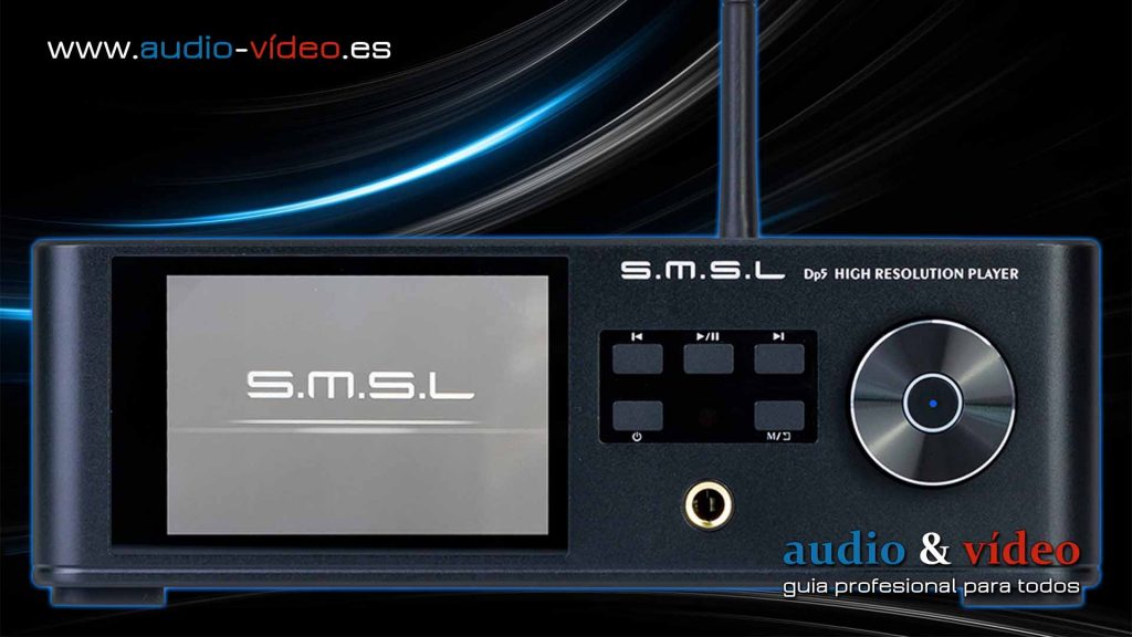 SMSL DP5 - reproductor streamer / DAC - frente