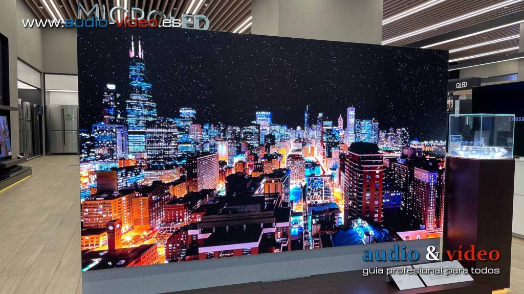 Samsung - MicroLED TV - primer televisor LED del mundo