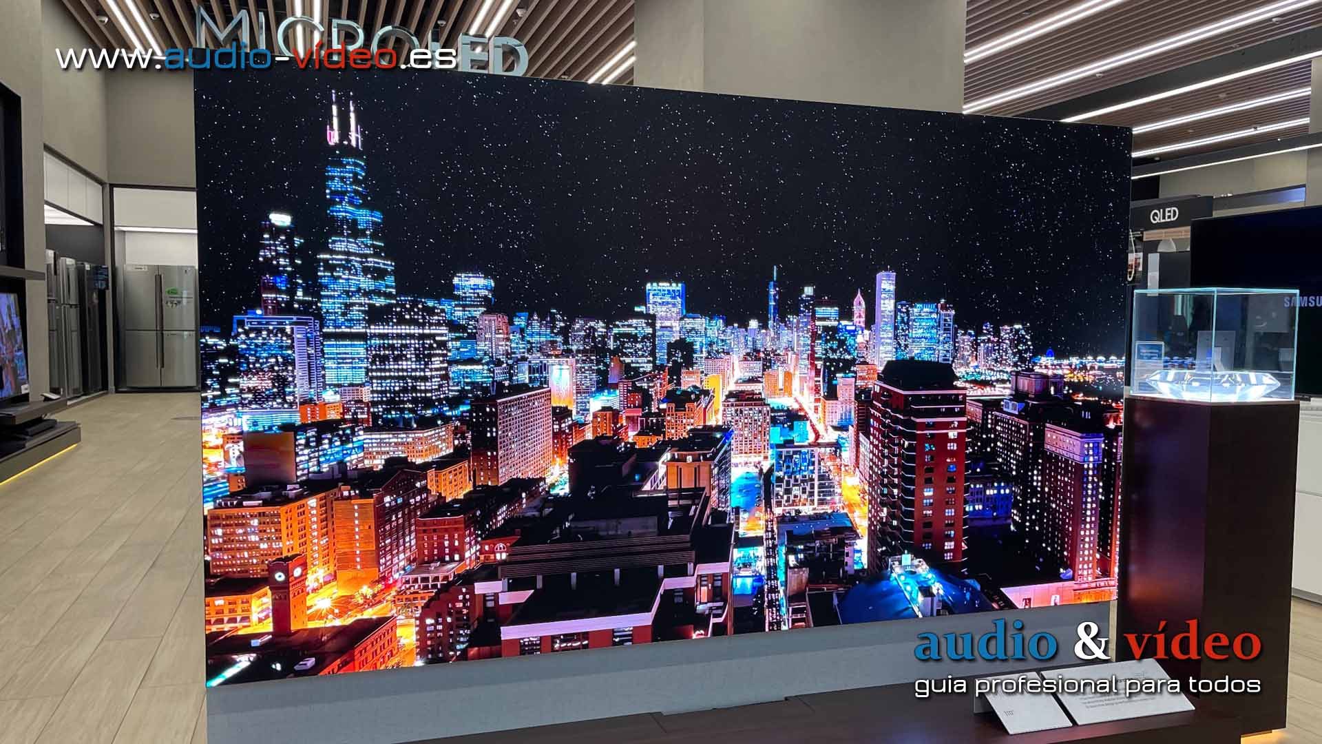 Samsung MicroLED 110″ – TV – primer televisor LED del mundo