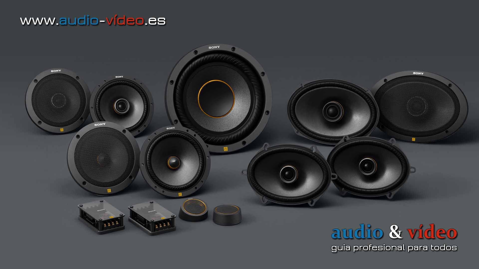 Sony – nueva gama Mobile ES™ – altavoces Car Audio