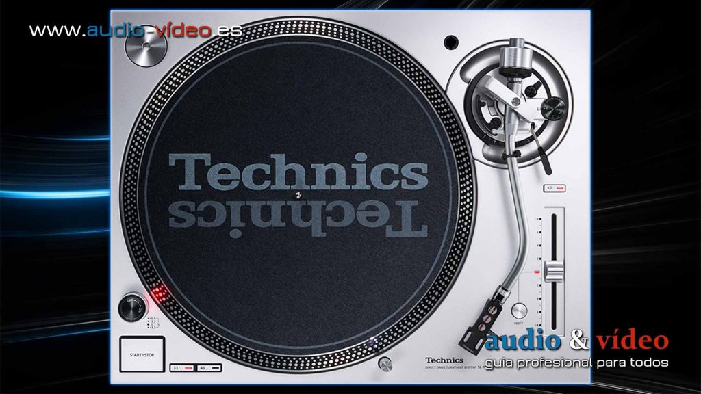 Technics SL-1200MK7 - tocadiscos - frente