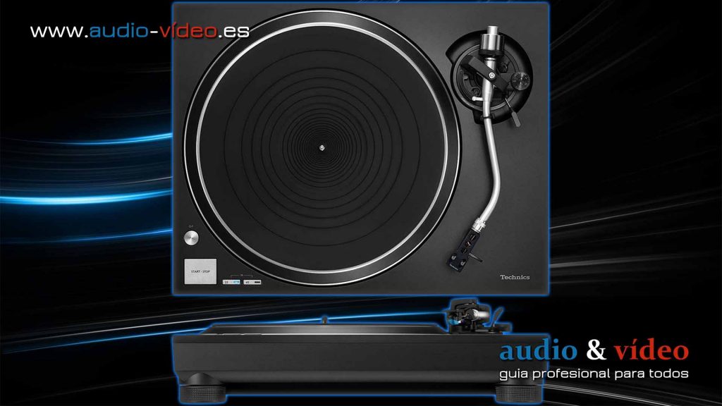 Tocadiscos Technics - SL100c - frente, arriba