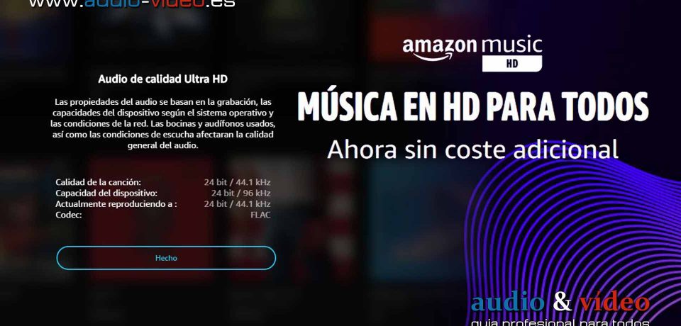 Amazon Music Unlimited HD – gratuito