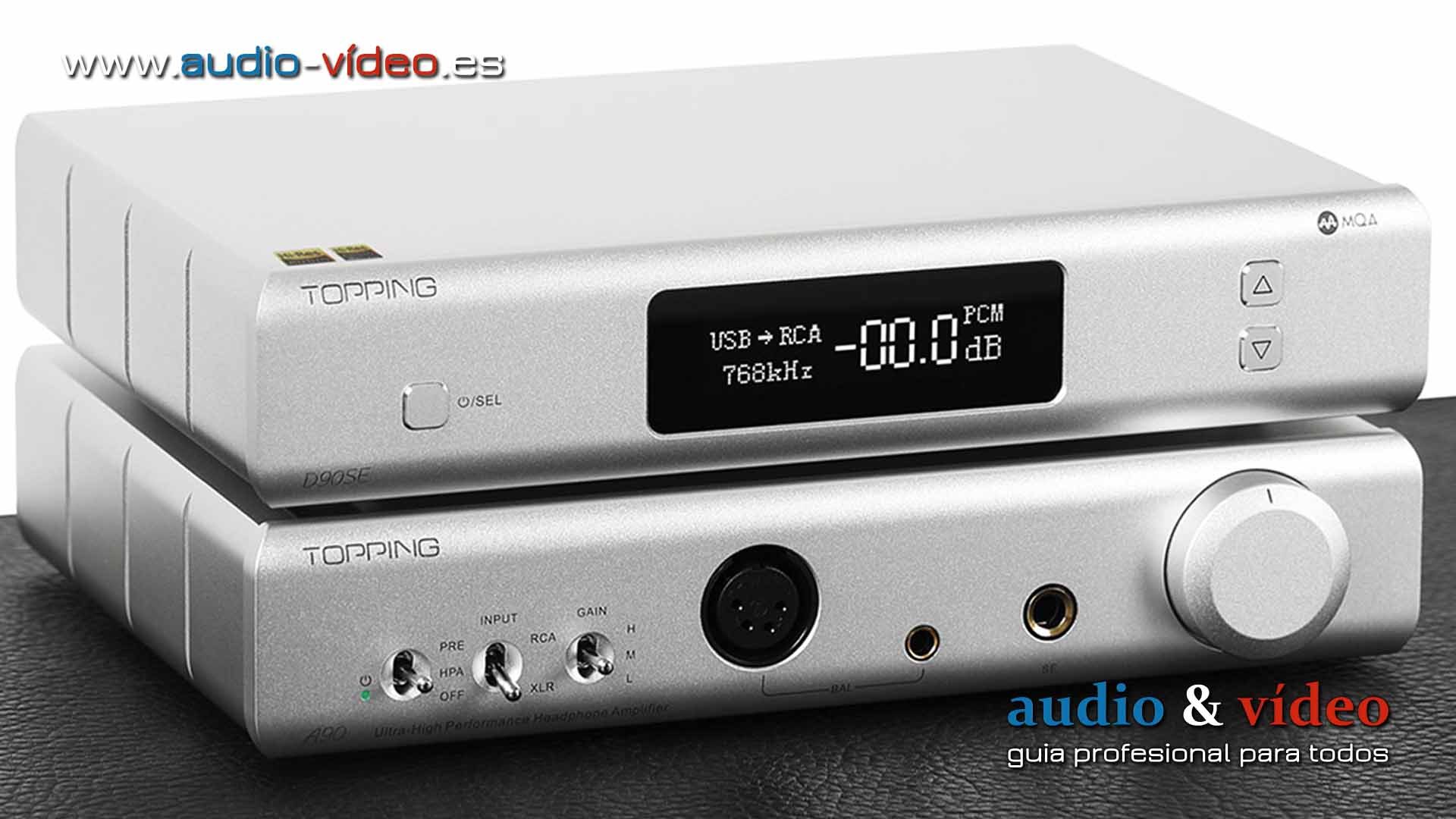 Topping D90SE – preamplificador / DAC