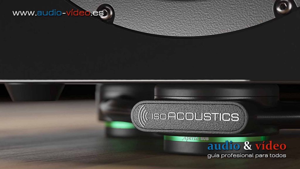 IsoAcoustics Aperta Sub - plataforma de aislamiento para subwoofers