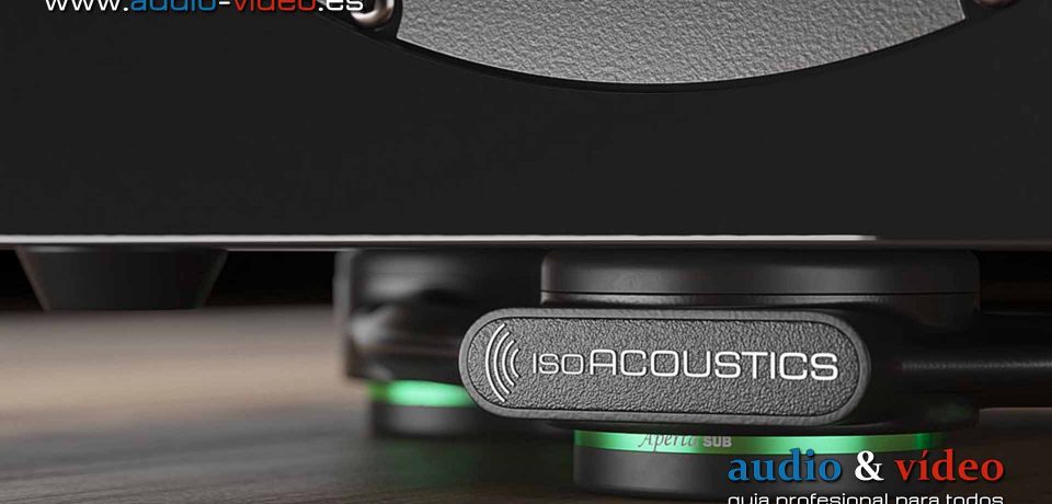 IsoAcoustics Aperta Sub – plataforma de aislamiento para subwoofers