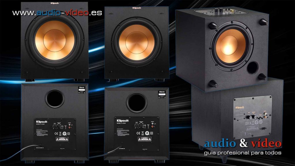 Klipsch Reference -  R12SW, R10SW, R8SW subwoofers activos