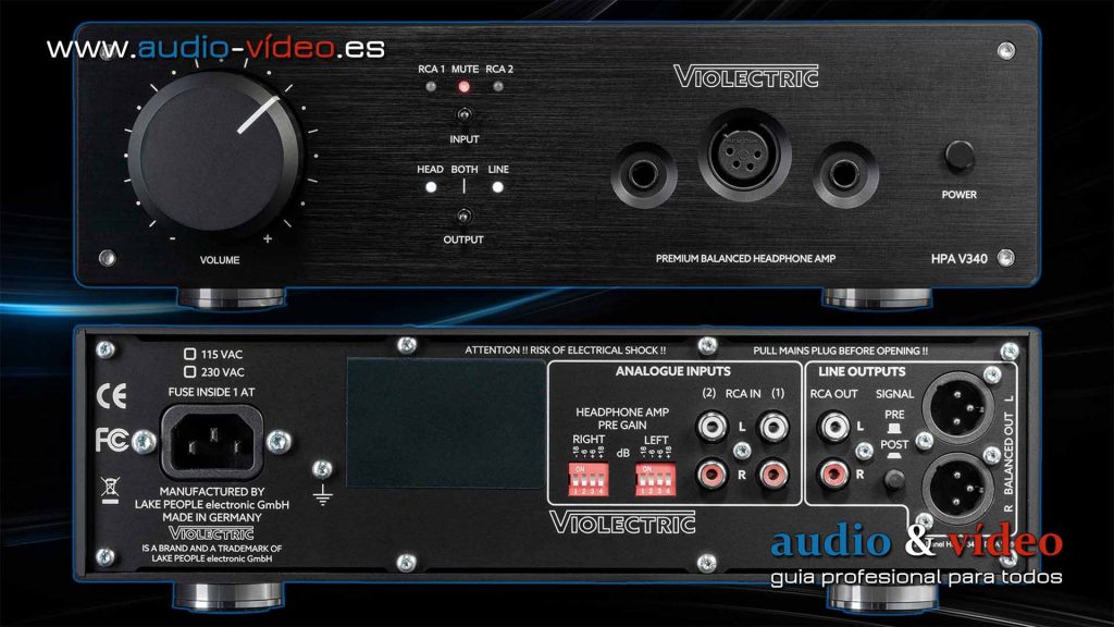 Violectric HPA V340 - amplificadores de auriculares