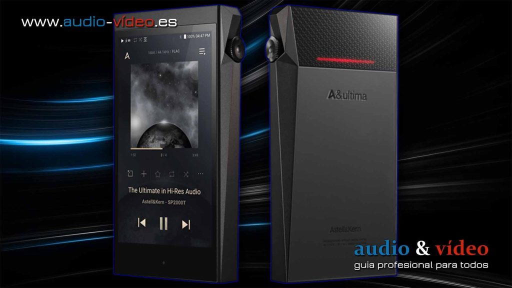 Astell&Kern SP2000T DAP - Quad-DAC y Triple-Amped