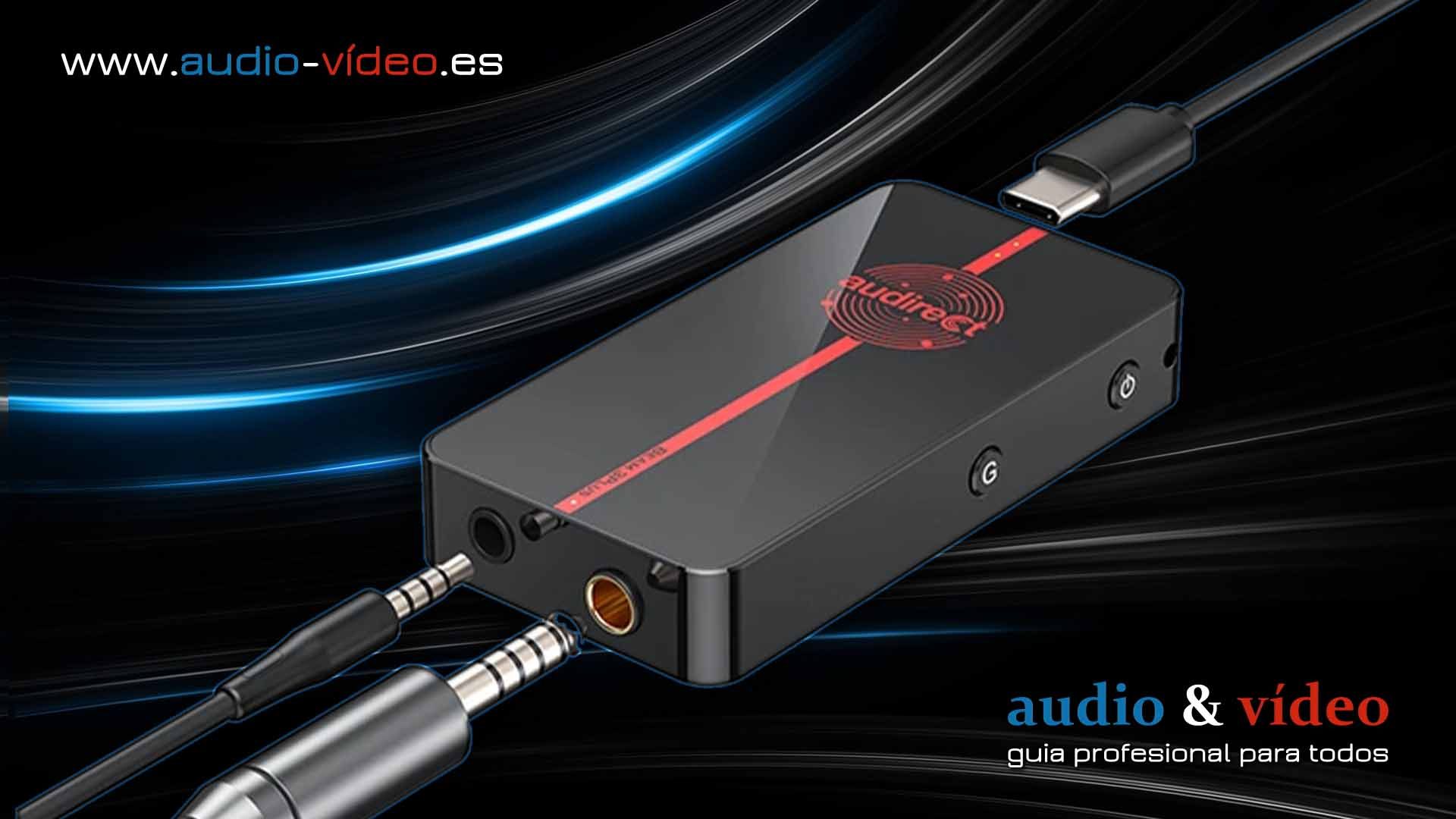 Audirect Beam3 Plus: DAC portátil con LDAC Bluetooth