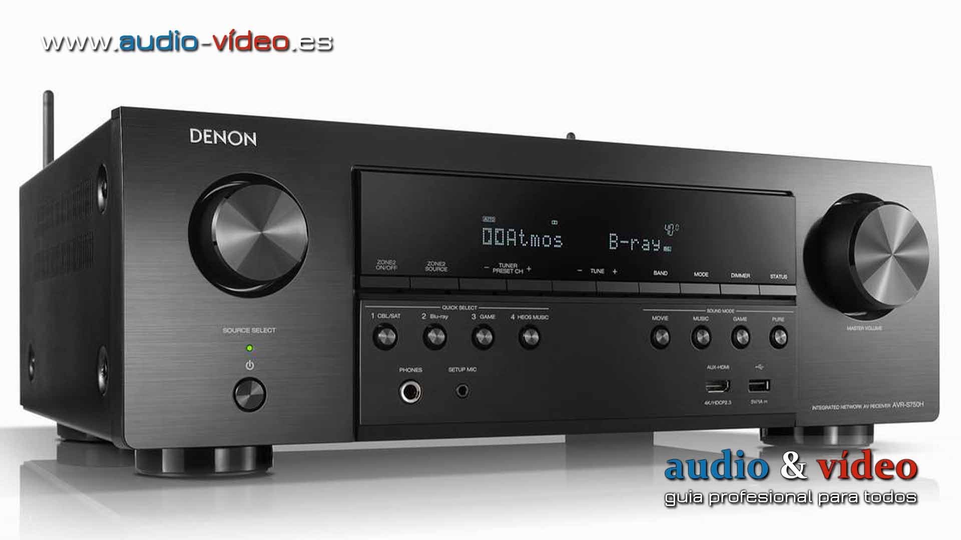 Denon AVR-S760H: el primer amplificador AV con Dolby Atmos