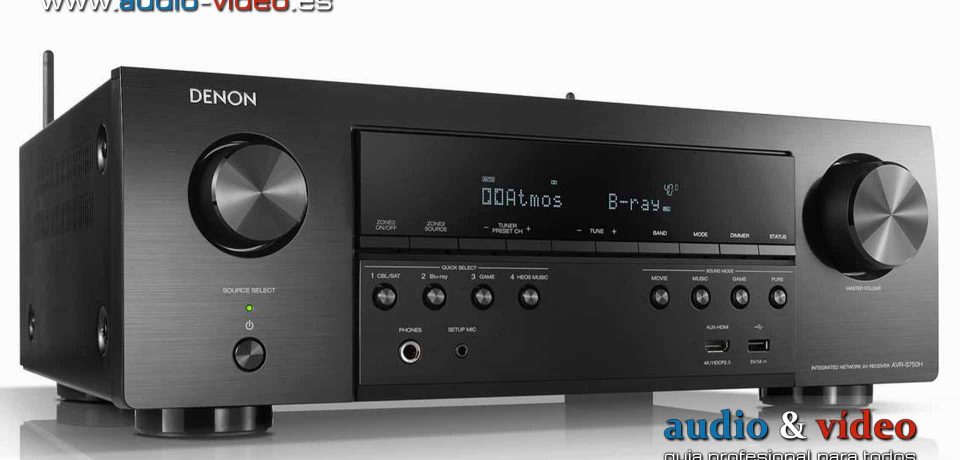 Denon AVR-S760H: el primer amplificador AV con Dolby Atmos