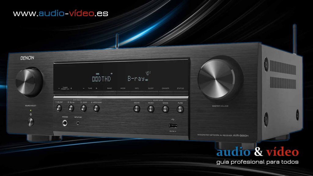 Denon AVR-S660H y AVC-S660H - receptores Home Cinema