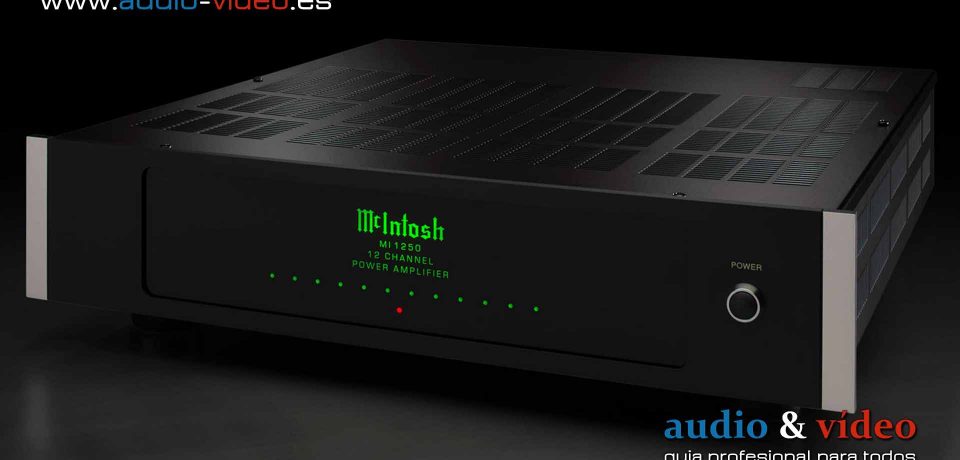 McIntosh MI1250 – amplificador digital de 12 canales