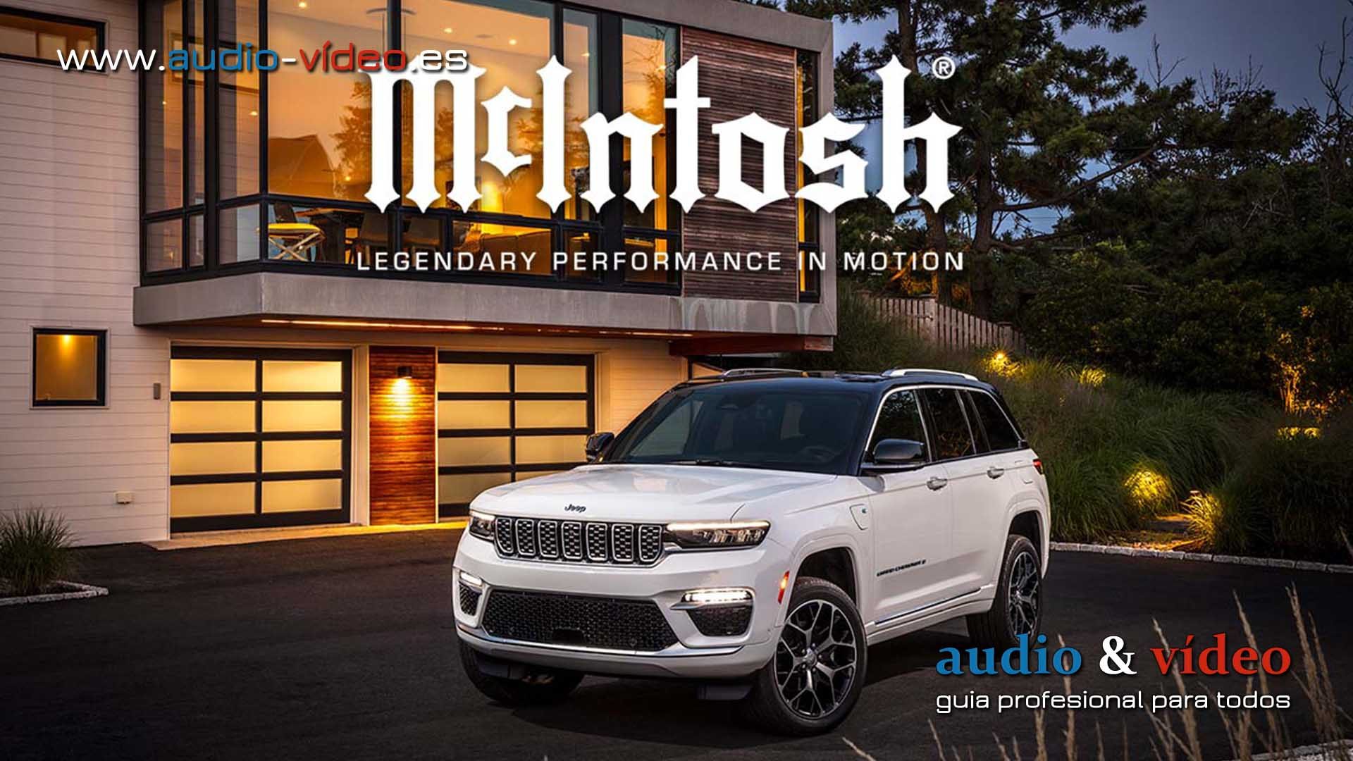 McIntosh MX950 en el Jeep® Grand Cherokee 2022