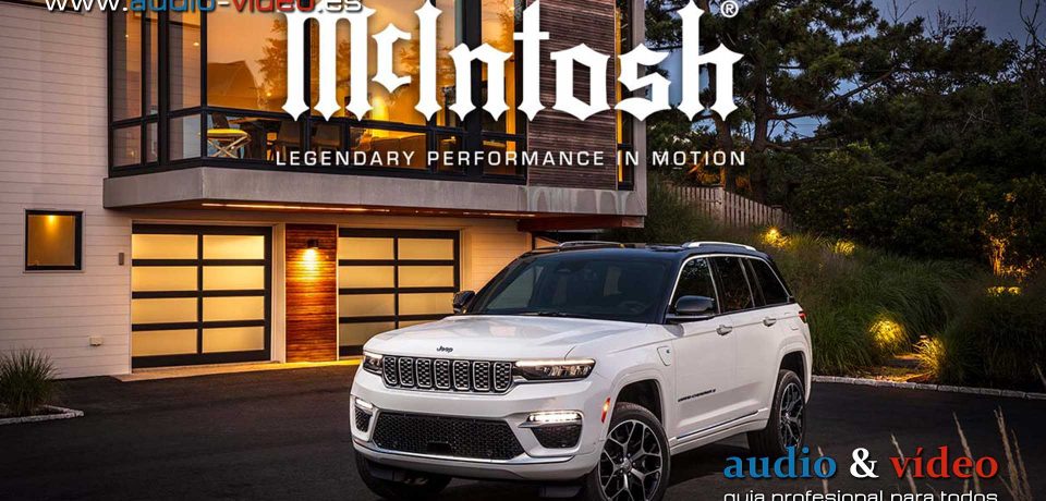 McIntosh MX950 en el Jeep® Grand Cherokee 2022