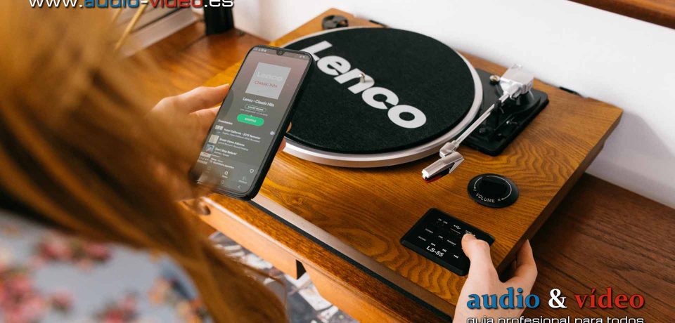 Lenco LS-55WA – tocadiscos con lector USB