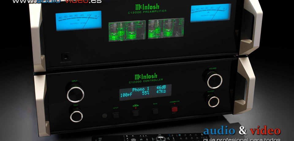 McIntosh C12000 – preamplificador de dos chasis