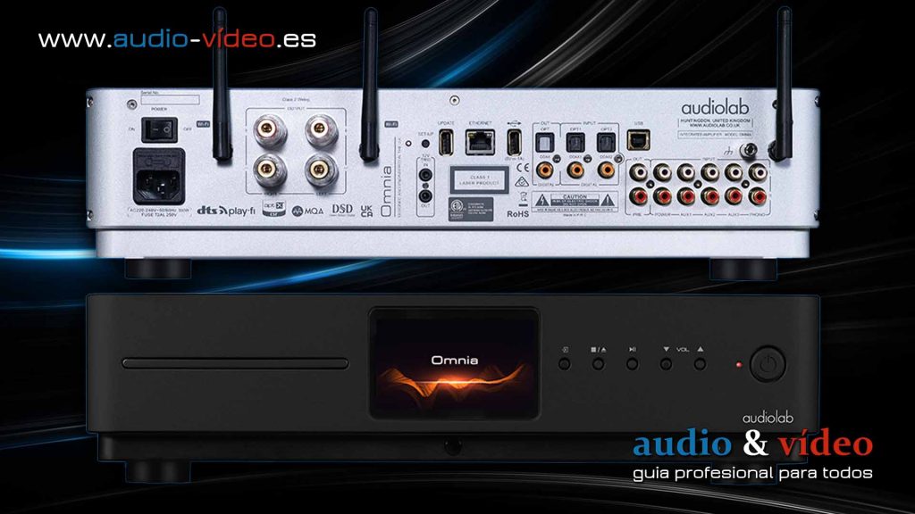 Audiolab - Omnia - Streaming DAC Amplificador Integrado