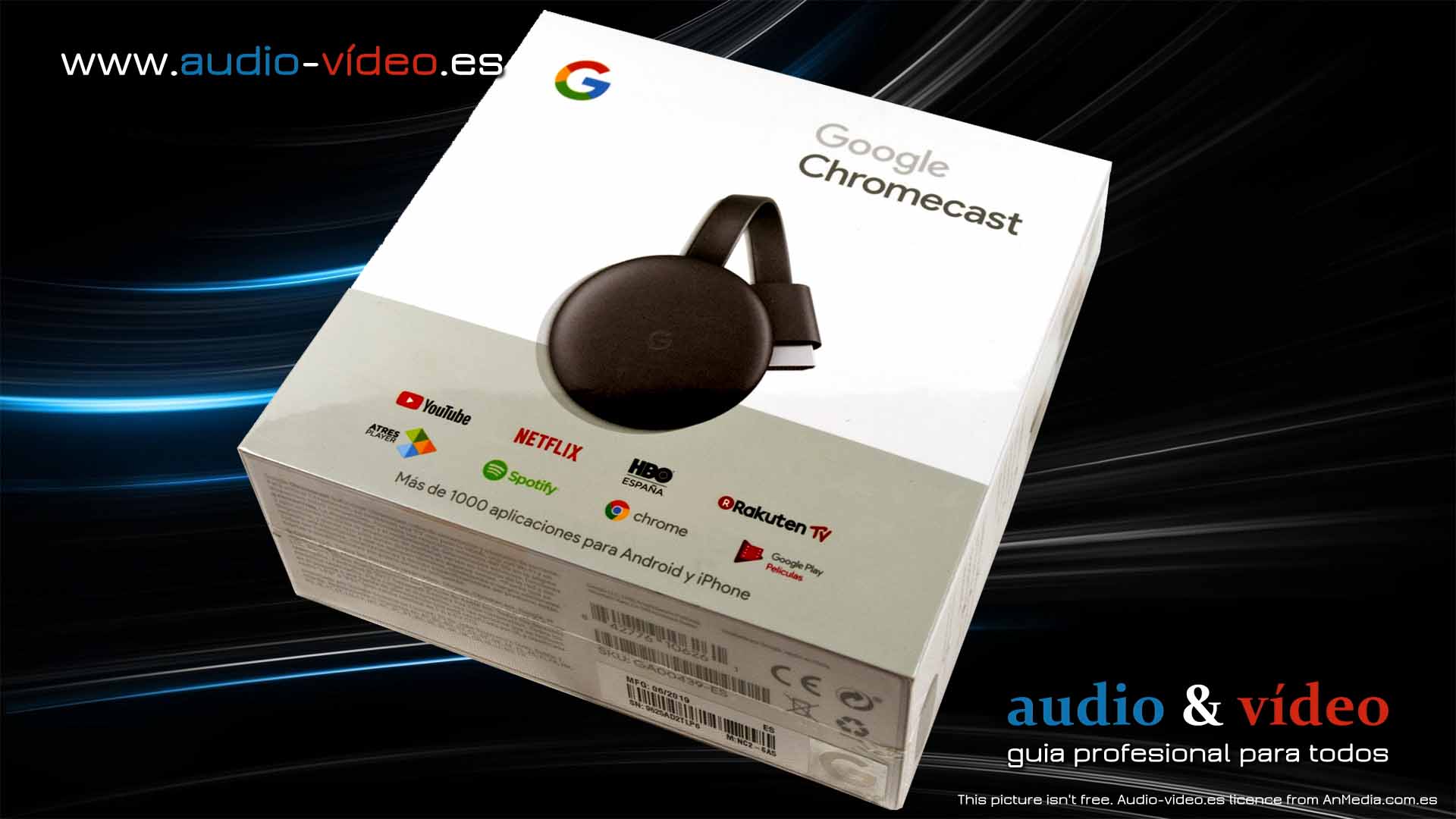 ▶️ Google Chromecast NC2-6A5 - paso a paso configuración básica / análisis / banco de pruebas / parte 1
