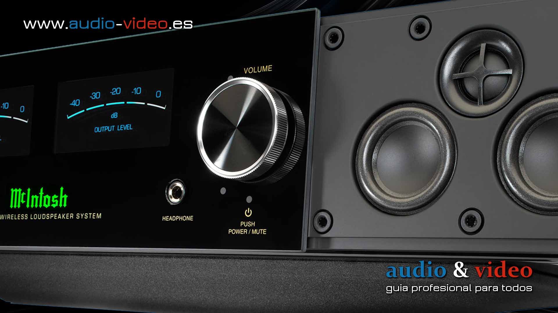 McIntosh RS250 y RS150 – altavoces inalámbricos