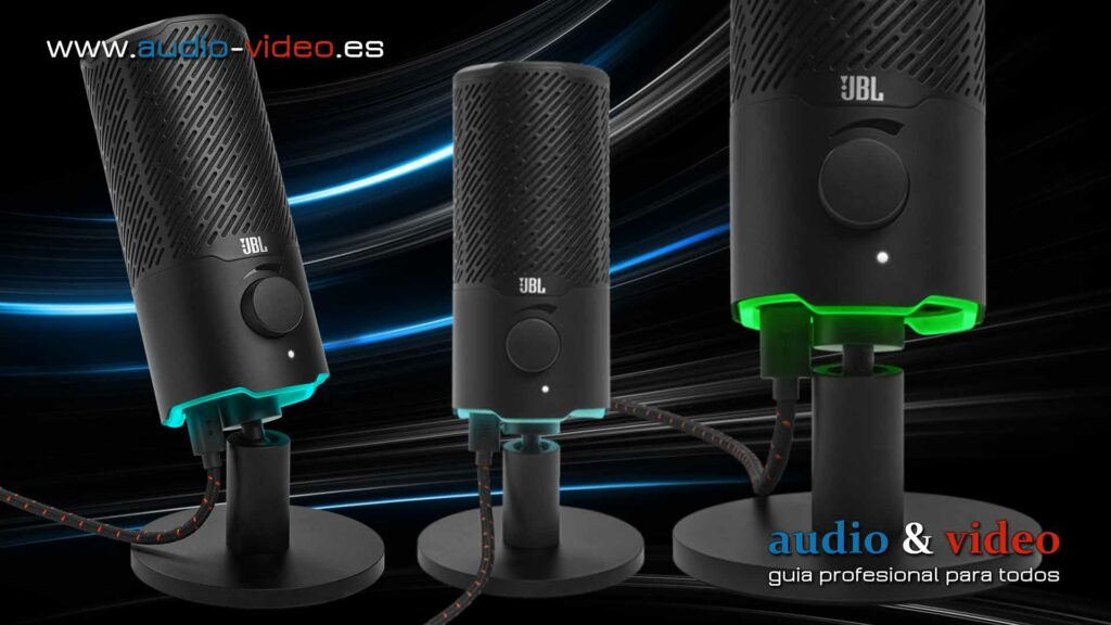 JBL Quantum Stream - micrófono USB de doble condensador