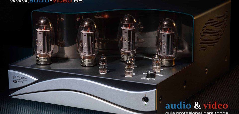Zesto Audio – Bia 200 Select Stereo amplificador de potencia con interruptor de polarización