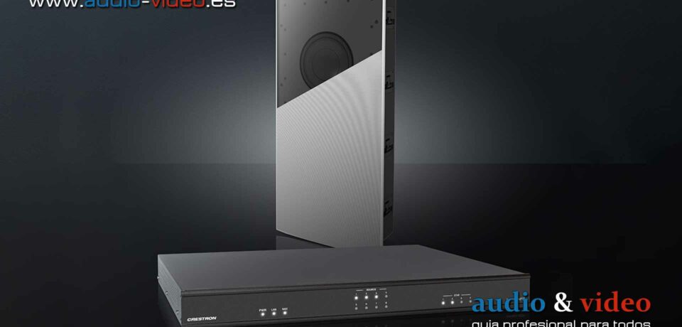 Crestron – DM-NAX-4ZSP – preamplificar de streaming y subwoofer Ultimate In-Wall