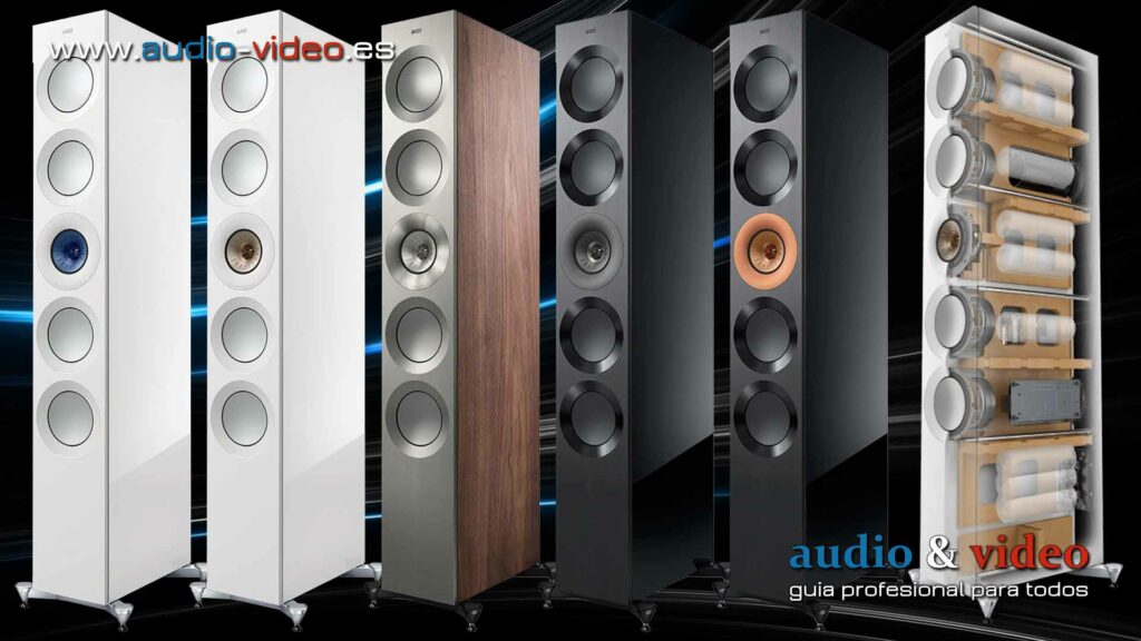 KEF - Blade One, Blade Two (Meta) y The Reference (Meta) - The Reference - colores