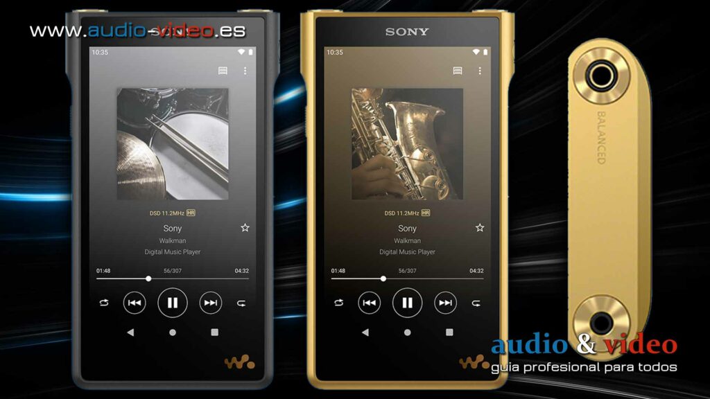 Sony Walkman - NW-WM1ZM2 - un regreso a lo grande - colores