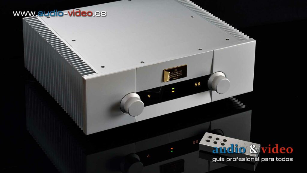 Goldmund Telos 590 NEXTGEN II - amplificador integrado - frente