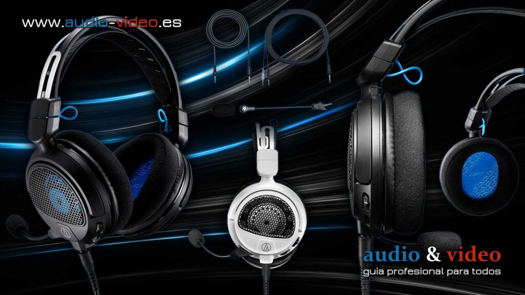 Audio-Technica ATH-GDL3 - auriculares para jugadores