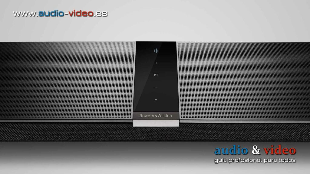 Bowers & Wilkins - Panorama 3 - nueva barra de sonido - botones tactiles