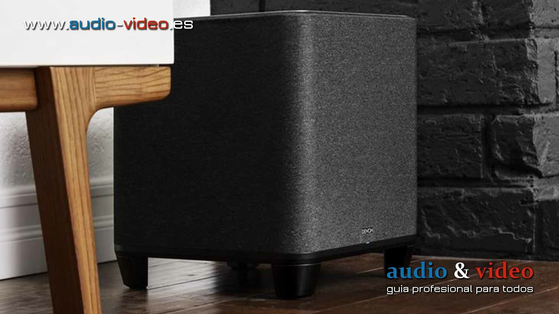 Subwoofer inalámbrico – Denon Home Subwoofer – con HEOS incorporado