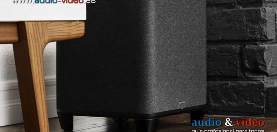 Subwoofer inalámbrico – Denon Home Subwoofer – con HEOS incorporado