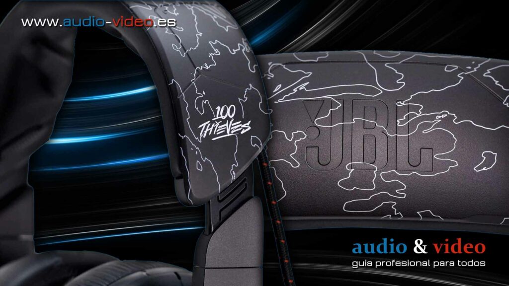 JBL - x100 Thieves Quantum ONE exclusivos de DropX™ - Auriculares para jugadores