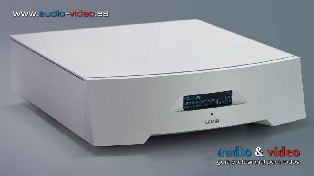 Lumin P1 - Preamplificador / DAC / Streamer - frente