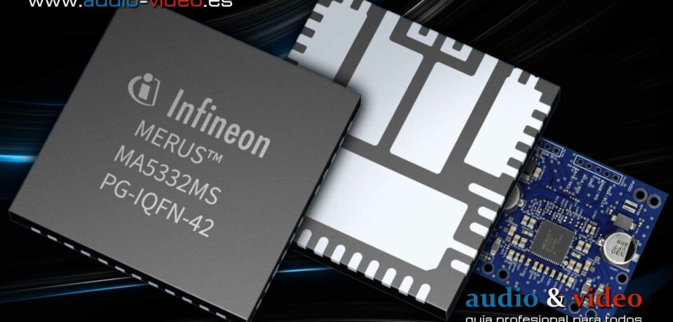 Infineon Technologies – MERUS MA5332MS -amplificador audio Class D