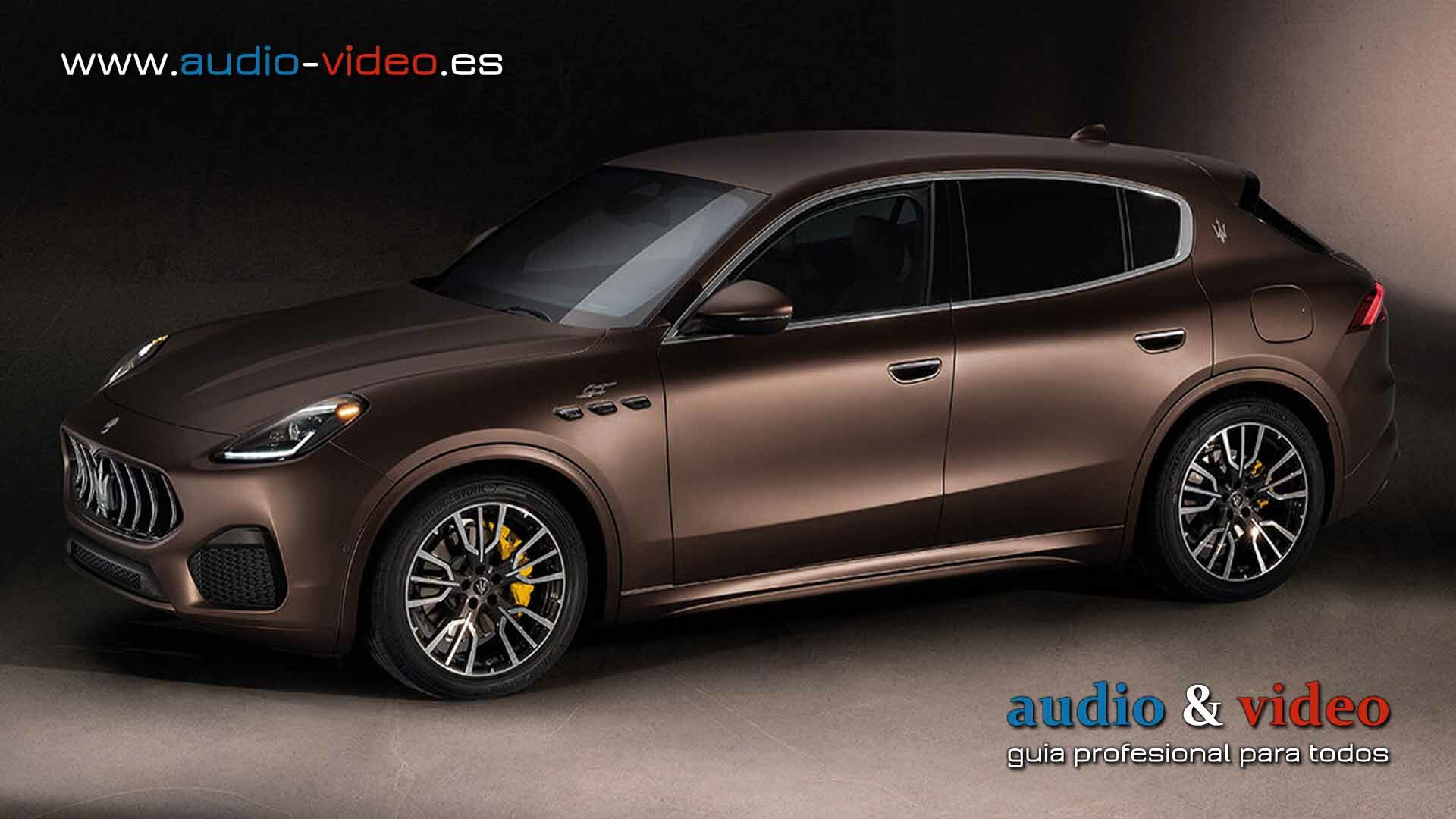 Sonus Faber – SUV Maserati Grecale – sonido característico Premium y High Premium