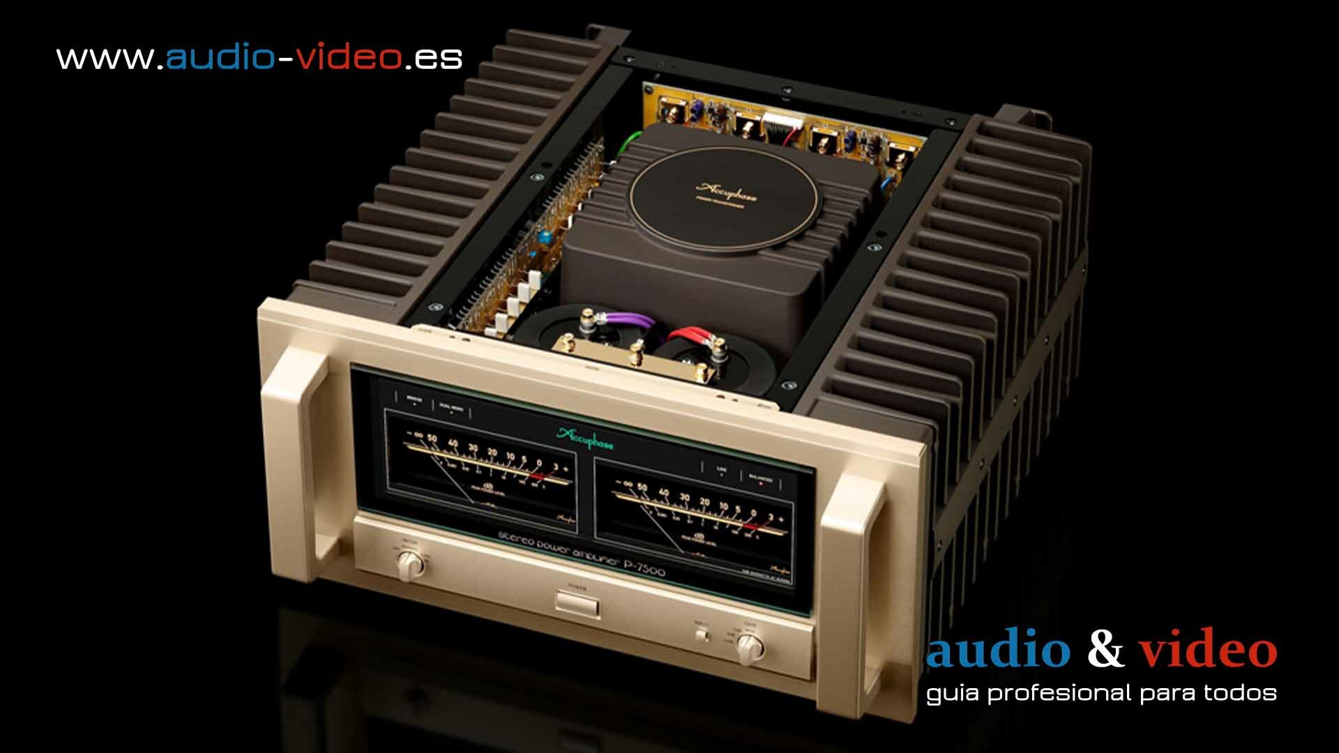 Accuphase P-7500 – amplificador en Clase A/B