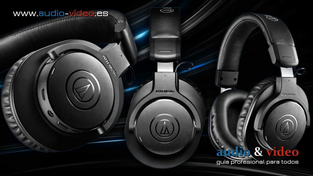Audio-Technica ATH-M20xBT - auriculares inalámbricos Bluetooth