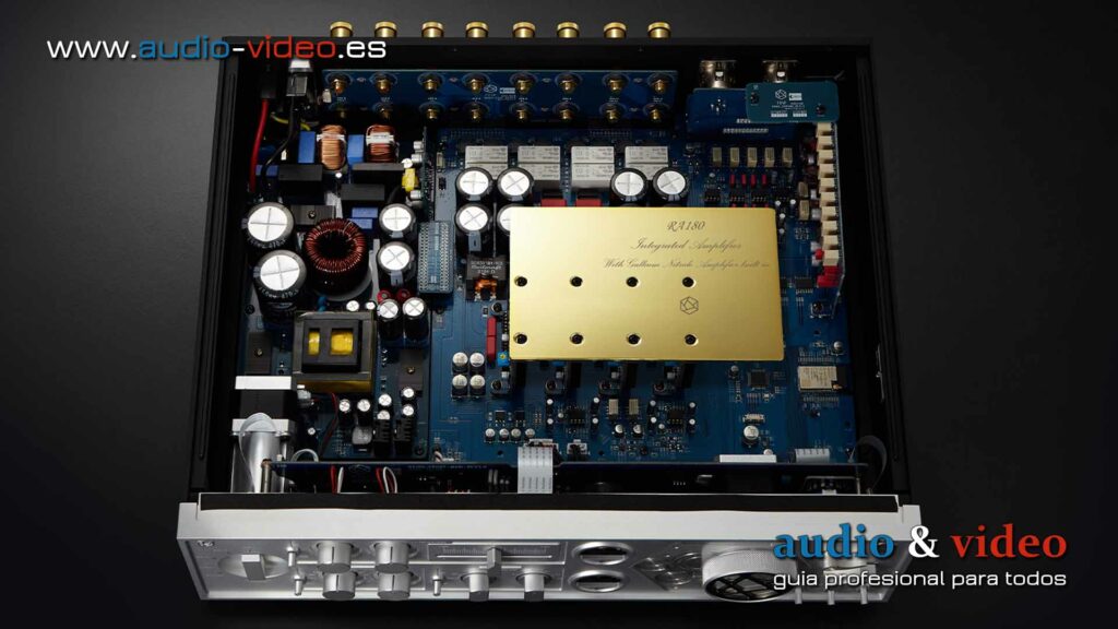 HiFi ROSE RA180 - amplificador integrado - piezas