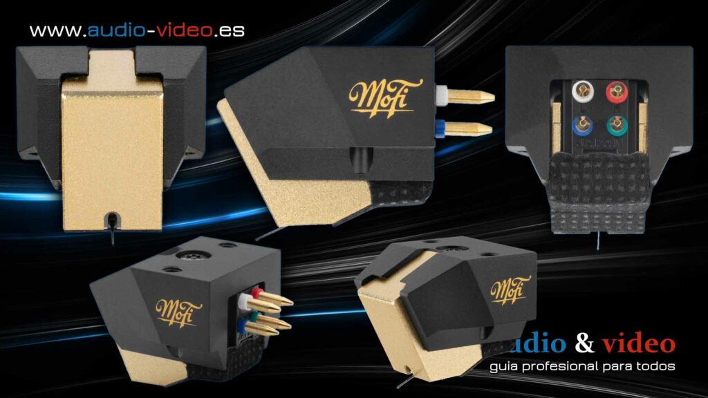 MoFi Electronics - UltraGold MC - cápsula profesional de bobina móvil