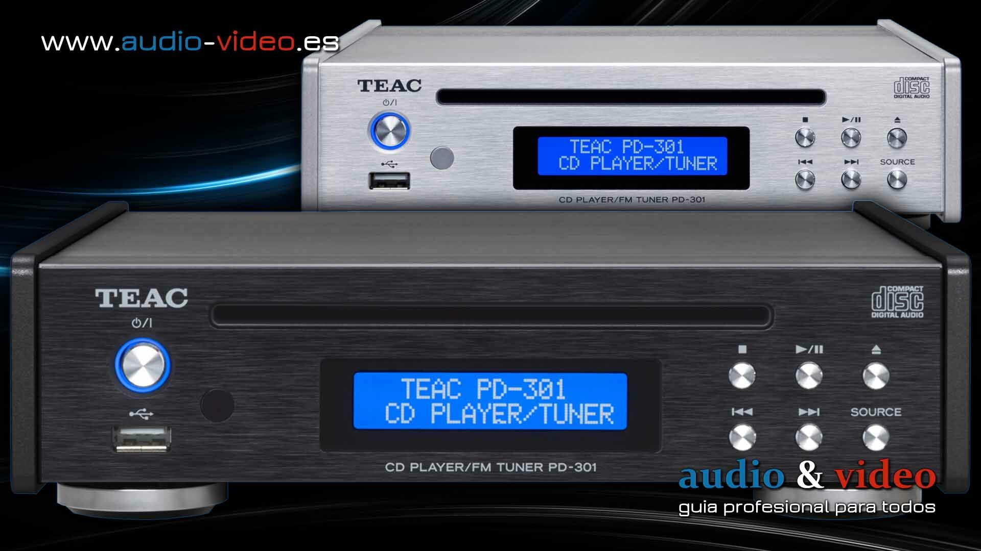 Teac PD-301-X – reproductor CD, USB y con radio FM