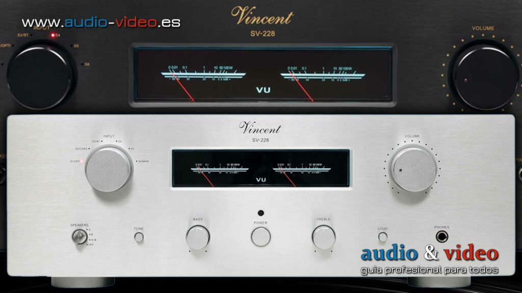 Vincent Audio SV-228 - amplificador integrado híbrido - frente