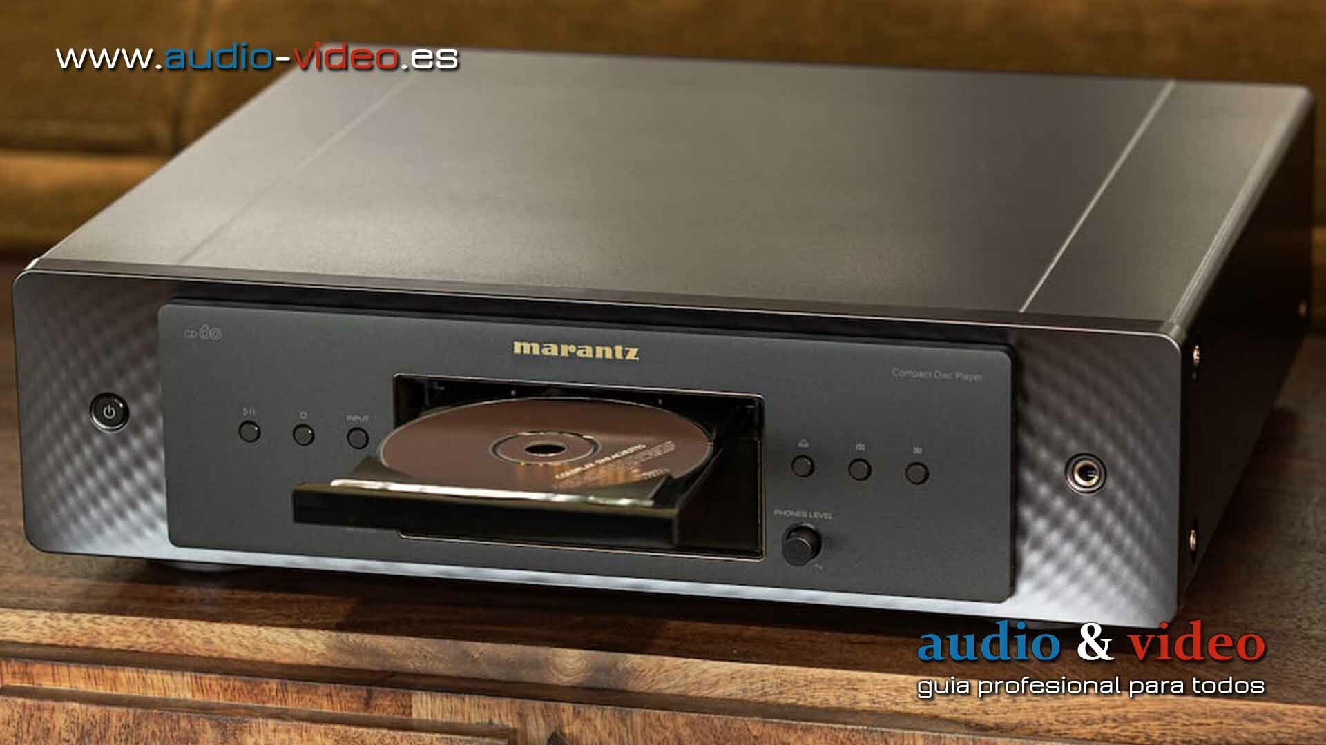 Marantz CD60 – reproductor CD / USB con DSD